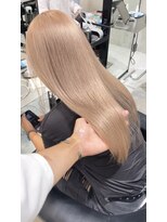 フリーク(FLEEK)&nbsp;ミルクティーベージュ　ブリーチ2～3回