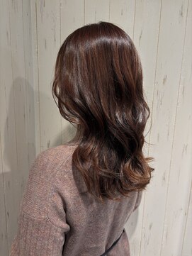 イコウヘアデザイン(icou hair design) 血色感UP♪王道オレンジブラウン