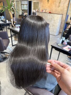 ネイビー(NAVY) 髪質改善縮毛矯正 ストレート