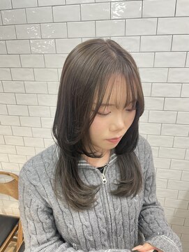 ループウエスト(LOOP WEST) グレージュカラー 0110