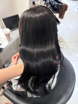 ユーフォリア 池袋東口駅前店(Euphoria) 【Euphoria MITSUKI】盛れる暗髪ダークグレー/ハッシュカット