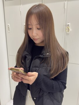 ジーナ 京都河原町(Zina) 顔まわりレイヤースタイル