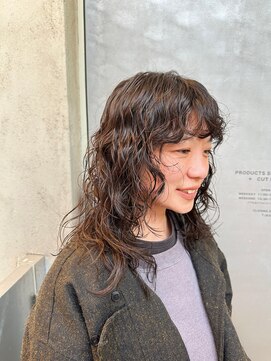 ステップボーンカット トーキョー(STEP BONE CUT TOKYO) 【ステップボーンカット】朝楽ウェーブヘア