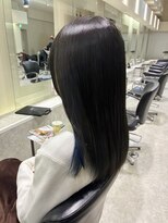 リー 尼崎(Lee)&nbsp;ダークグレージュ×インナーブルー