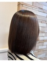 イグレック 庄内本店(igrek) ◆上品♪ツヤサラブラウン×ボブスタイル◆