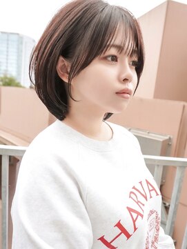 ヨリ ルトロワ 札幌大通(yori Le_trois) 似合わせカット30代40代50代ショートボブくびれレイヤーカット
