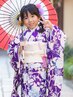 七五三パック3【7歳女児四ツ身着付け＋ヘア＋ジュニアメイク】