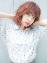 リリアン 青山(relian) ピンクアッシュのガーリショート☆relian青山