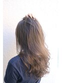 ロング×フォギーベージュ