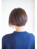 ショート前下がりボブグラデーションカラー　焼津/髪質改善/美髪