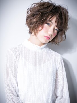 モッズヘア 上尾西口店(mod's hair) *mod's上尾*ダブルバング＆アシンメトリーで無造作大人ボブw