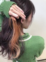 イーハトーヴ(IHATOV)&nbsp;インナーカラー。オレンジ/ハイトーンカラー