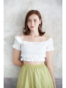 シェルベアー 銀座四丁目(Shell Bear) 【shellbear 銀座4丁目】大人可愛いミディアム