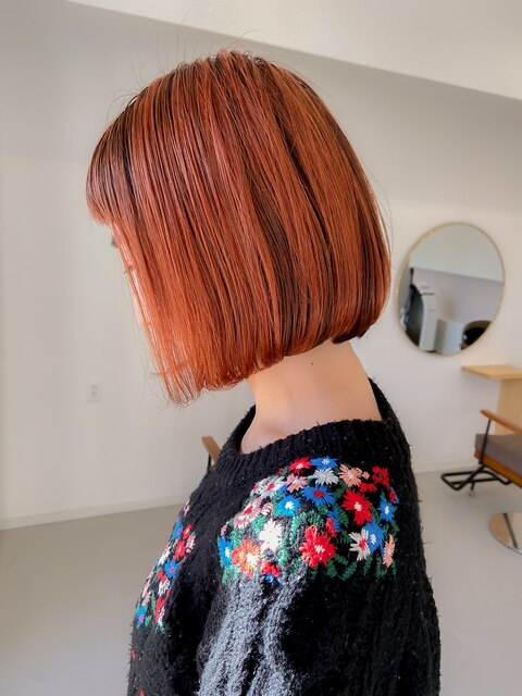 【mira】春色 × アプリコットオレンジカラー