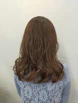 キュウヘアー(KYUU HAIR) ロング×シアベージュ