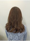 ロング×シアベージュ