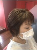 すっきりショートボブ