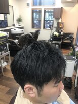 バーバー ヤングケン(BARBER YOUNGKEN) アシメ