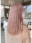 大人かわいいpink beige