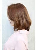 ミディアムストレート