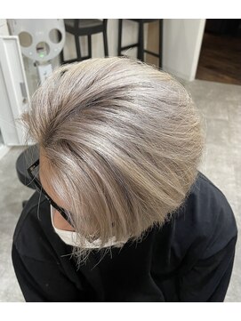 ラフ 難波店(LAFF) #黒髪#ボブルフ#ネビージュ#小顔#ワンレン