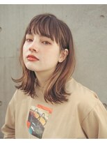 ガーデン オオタカノモリ(garden otakanomori)&nbsp;小顔補正立体カットヘルシースタイルビターショコラロブヘア