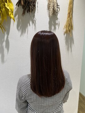 リムヘアーズボウグループ(Rim hairs BEAU group) ピンクブラウン