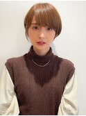 大人可愛いプリカール/大人ガーリー/チョコレートモードショート