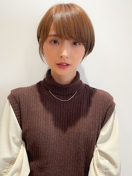 マイラ 銀座(myla) 大人可愛いプリカール/大人ガーリー/チョコレートモードショート