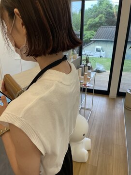 ミラ(mira) 【mira】切りっぱなし外ハネボブ