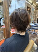 ハンサム的なショートボブ