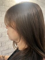 ナンバー 大分中央町店(N°)&nbsp;【ERIKA】@ek07__number結んだ時に可愛い顔周りおくれ毛スタイル