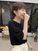 ニカ(NICA) 【NICA】ショートショートボブミニボブベージュ ▽中山
