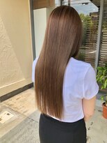 サンタフェ 岐阜島店(Santa'Fe) 30代40代50代/白髪ぼかし/脱白髪染め/ロング/アッシュブラウン