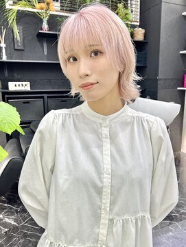 チュダック(ChuDuck) 韓国風《ペールピンク》ブリーチ/ケアブリーチ/ダブルカラー