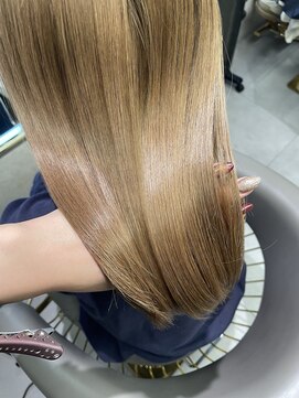 ニーナ ビューティーサロン(NINA Beauty Salon) 艶透明感カラー#髪質改善#ブリーチ