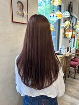 フェイバー 警固店(FAVOR)&nbsp;ピンクパープル/ピンクラベンダー/髪質改善/縮毛矯正/オージュア