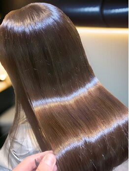 ラフィスヘアー クレイ 南草津店(La fith hair clay)の写真/【JR南草津駅東口6分*駐車場完備】髪質改善トリートメントで光沢のある艶髪に♪内側ダメージケアで美髪に♪