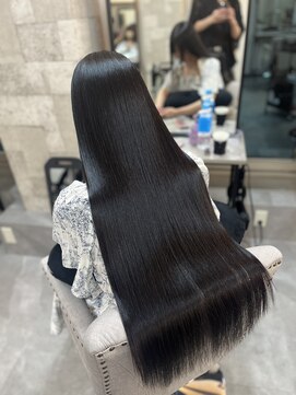 ハル 新宿(haru) 乾かしただけで理想のうる艶髪×髪質改善ストレート☆