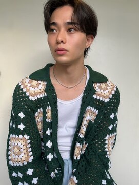 ガーデン タチカワ(garden tachikawa) マッシュ/センターパート/波巻き/毛流れ