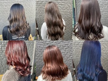 デザインカラー/ハイライト＆髪質改善　美髪しゅぷうる【瑞江】