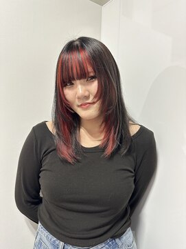 エミュ 中央駅店(eMu) ハイレイヤー×顔周りインナー