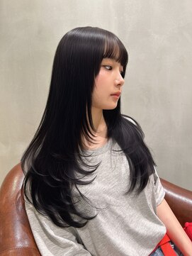 ロンド ジュルード 名古屋(Lond jeloud) ロングレイヤーで下ろしスタイルでも可愛い