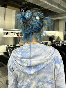 レコ 渋谷(LECO) ブルーのぴょんぴょんアレンジ