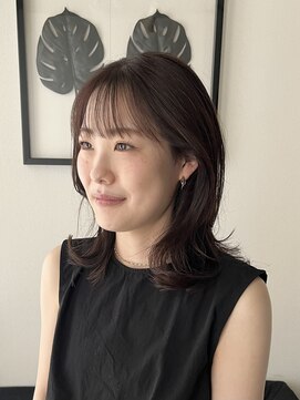 カミットチャーチ(KAMITTO CHUUCH) ダークトーンジェージュ×ミディアムレイヤー