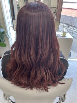 ユニック コウベ(unique KOBE) 髪質改善カラー＋レッド