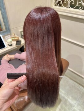 フレーム へアアンドトリートメント 天王寺北口店(FRAME) 【FRAME　天王寺北口】レッドブラウンカラー