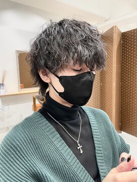 ネイロ 北千住(NeiRo) 2wayパーマスタイル波巻きスパイラルツーブロ刈り上げ北千住