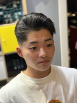 バーバーブロス(BAR BER bro's)&nbsp;ナチュラルオールバック