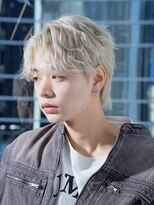 アルファ 新宿(alpha) 【alpha 新宿】フェザーパーマ×センターパート